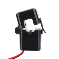 Transformador de corriente de núcleo dividido de/40mA con cable de Plomo utilizado para retroadaptación o monitoreo de energía.
