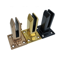Support de verre pour piscine en acier inoxydable 304 316, 12 mm, goujon pour escalier, support de verre pour garde-corps, pince pour garde-corps en verre