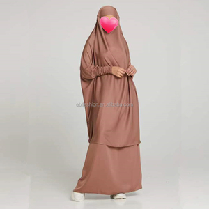 Yibaoli Fabricant de <span class=keywords><strong>vêtements</strong></span> musulmans bien faits Nida <span class=keywords><strong>Hijab</strong></span> Khimar Abaya 2 pièces Jilbab <span class=keywords><strong>vêtements</strong></span> de prière pour femmes - Product Image 1