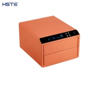 Tiroir en acier double couche Serrure intelligente Mot de passe numérique Accès par empreinte digitale Armoire cachée Rangement de fichiers numériques Matériel de garde-robe