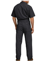 Pantalon de travail unisexe respirant et imperméable en polyester à manches courtes, résistant à l'usure pour atelier et usine, avec détection des aiguilles