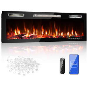 Nuevo tipo de <span class=keywords><strong>chimenea</strong></span> <span class=keywords><strong>eléctrica</strong></span> decorativa empotrada con simulación de llama y núcleo de estilo americano para el hogar - Product Image 3