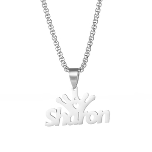 Vente en gros Pendentif Hip <span class=keywords><strong>Pop</strong></span> <span class=keywords><strong>Rap</strong></span> Collier Singer Juice Wrld en acier inoxydable - Product Image 5