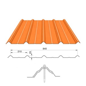 Lastre di copertura in metallo ondulato g30 anticorrosione a basso costo per coperture metalliche - Product Image 2