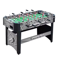 Jeu de baby-foot d'intérieur le plus populaire Taille standard de 4 pieds Bois d'ingénierie Style français professionnel Table de football rebondisseur de football