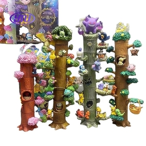 Figura de Manga de 5 estilos Poke Mons Tree Stump Forest Gengar Jigglypuff <span class=keywords><strong>Ivysaur</strong></span> Cyndaquil Charmander PVC Anime Figura Juguetes Muñeca - Product Image 1