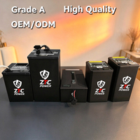 Pack de batteries lithium-ion 48V 72V avec BMS pour vélos et trottinettes électriques de 1000W à 3000W