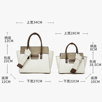 2024 Guangzhou BADI OEM vente en gros de nouveaux sacs à main de bureau en cuir PU de grande taille et élégants