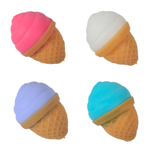 Nuevo juguete creativo antiestrés de bola de helado para apretar, divertido juguete de rebote lento con relleno de harina. - Product Image 1