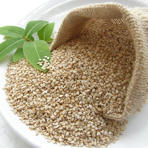 Natural Good Taste White Sesame Seeds Roasted High Content of <b>Vegetable</b> Fiber Wholesale Sesame Seeds Natural - Product Image 1