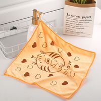 Serviette de toilette en microfibre pour enfants, vente en gros, serviette absorbante douce pour nouveau-né