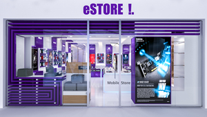 Thiết Kế Hiện Đại Máy Tính Xách Tay Showroom Thiết Bị Điện Tử Đồ Nội Thất Cửa Hàng Máy Tính Cửa Hàng Tên Máy Tính Cửa Hàng Thiết Kế Cho Màn Hình Hiển Thị Điện Thoại - Product Image 5