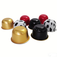Contenant jetable en aluminium de 170 ml de haute qualité, écologique, en pulpe moulée de qualité alimentaire, moule à pâtisserie, moule à gâteau, avec couvercle en dôme