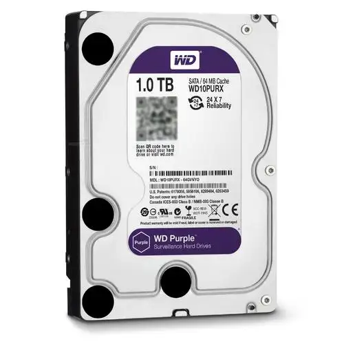 HDD ungu 1TB 2TB 3TB 4TB 6TB 8TB SATA 3.5 "Hard Disk untuk Kamera cctv AHD DVR IP NVR ungu HDD