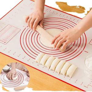 Extra Large Eco-Friendly Anti-Slip Silicone Pastry <b>Mat</b> for <b>Rolling</b> Dough Chef's Baking & Pastry Tool - Product Image 4
