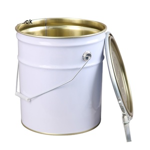 18 Liter 20 Liter Paint Metal <b>Tin</b> <b>Bucket</b> with Hoop Lid - Product Image 2