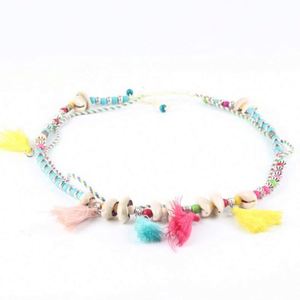 Womens Fedora <b>Hat</b> Band Accessories China Wholesalers Colorful Beads <b>Hat</b> Bands - Product Image 5