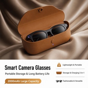 Gafas inteligentes CY03 Max al por mayor con estuche de carga, cámara de 800W, lentes intercambiables, reducción de ruido ENC y gafas de sol con IA - Product Image 4