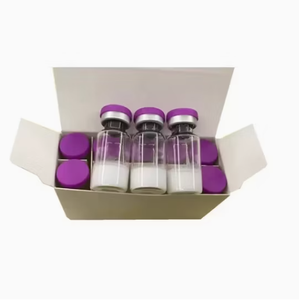 Frasco de vidrio para envasado de polvo liofilizado 3mg 5mg 10mg Caja con tapa rosa - Product Image 5