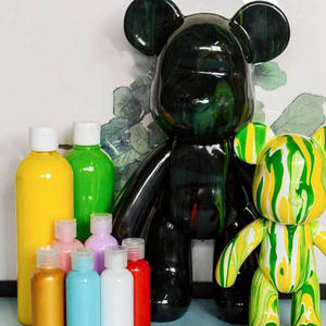 Filet rouge fluide ours <span class=keywords><strong>fait</strong></span> à la main bricolage matériel <span class=keywords><strong>maison</strong></span> blanc embryon <span class=keywords><strong>salon</strong></span> ornement Pigment violent ours - Product Image 6