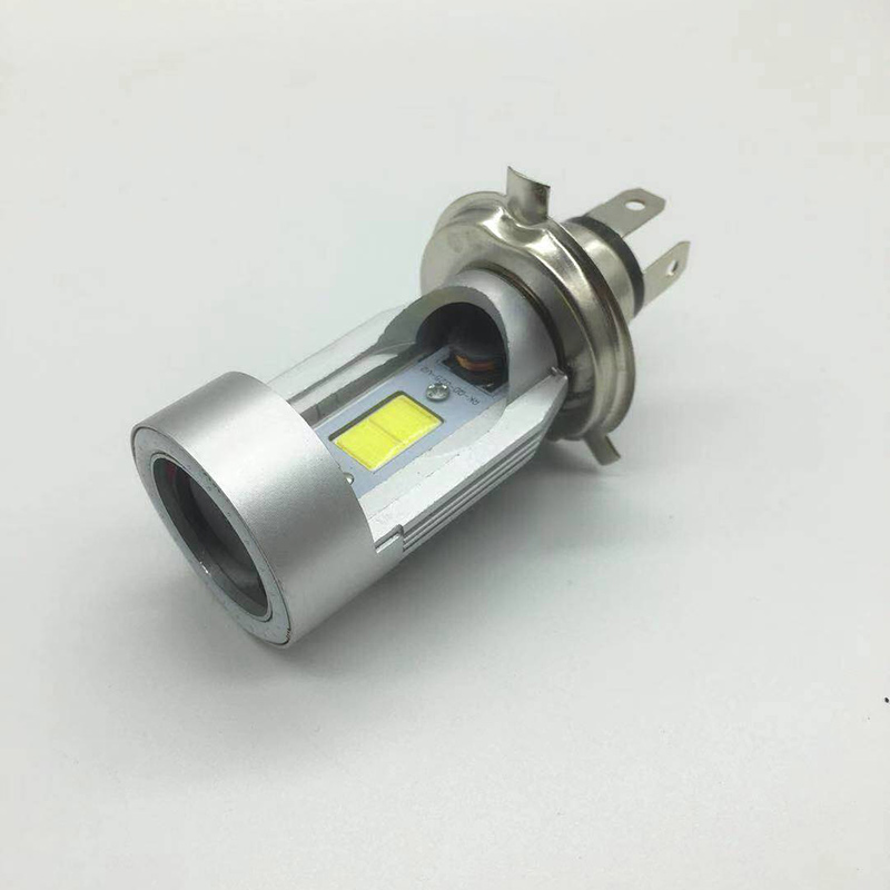 8-80 в синий/красный ангельский глаз H4 светодиодные фары для мотоцикла лампы Ba20d HS1 H6 скутер мотоцикл фары лампочки DRL аксессуары