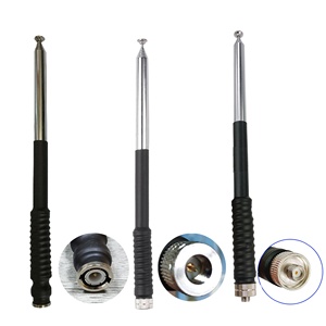 Signal stable d'antenne télescopique VHF 136-174MHz pour antenne GPS portable <span class=keywords><strong>Garmin</strong></span> <span class=keywords><strong>Astro</strong></span> <span class=keywords><strong>320</strong></span> 430 900/Alpha 50 100 - Product Image 2