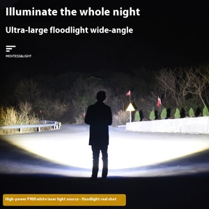Linternas LED Potentes al por Mayor, Luz Táctica Ultrabrillante, Focos de Emergencia Telescópicos con Batería - Product Image 5