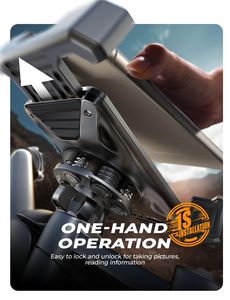 ที่ยึดโทรศัพท์กันน้ำ LISEN สำหรับจักรยานยนต์ จักรยานเสือภูเขา ปรับได้ ป้องกันการสั่นสะเทือน สำหรับ <span class=keywords><strong>iPhone</strong></span> 17 16 Samsung S25 S24 - Product Image 6