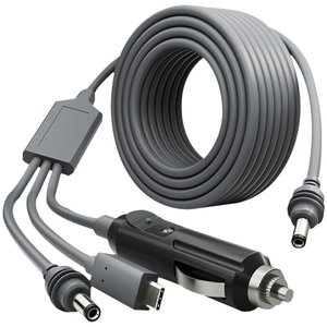 Starlink Mini 3-in-1 <b>Power</b> <b>Cable</b> 100W <b>USB</b> C to DC 12V-24V Car Charger <b>Cable</b> 3M/5M Waterproof for Starlink Mini Satellite - Product Image 3