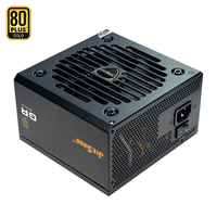 JIESHUO 650W/750W médaille d'or entièrement modulaire ATX3.0/Native PCIe5.0 tous les condensateurs japonais serveurs de puissance d'ordinateur haute puissance