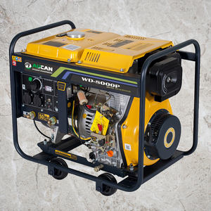 8.<span class=keywords><strong>5kva</strong></span> דיזל שותק מחולל כל הבית עבור המתנה הביתה סוג שקט סופר נייד עם חופה מושתק - Product Image 4