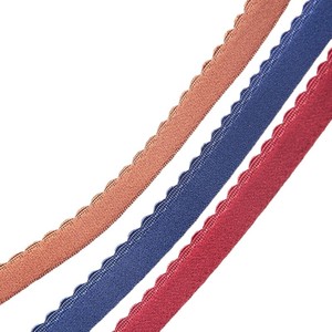 27 Colores en Stock, Banda Elástica Floral de 1.2cm, Borde Texturizado Colorido, Forro Polar de Doble Cara, Tirantes de Sujetador Antideslizantes - Product Image 5