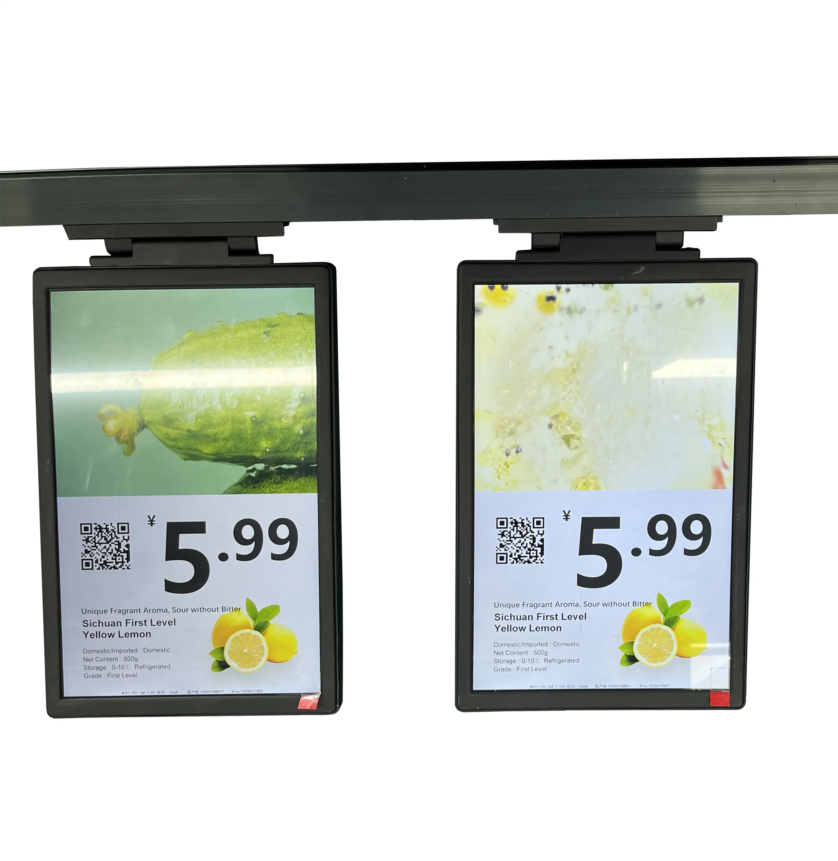 Cartellino del prezzo elettronico pannello Display LCD a colori per prezzi di mercato