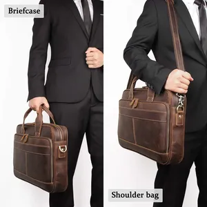 Túi Công Sở & Ốp Lưng Du Lịch Luật Sư Máy Tính Xách Tay Cứng Thật Tùy Chỉnh Cặp Da Nam Văn Phòng - Product Image 6