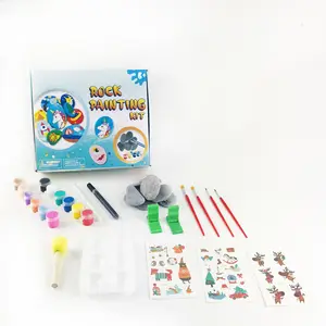 2023 Hot Sale Kids Creative Drawing Toy Craft Rock Painting Kit for kids