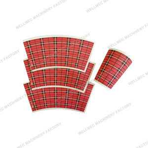 Machine de découpe automatique à plat W-970 pour boîtes à gobelets en <span class=keywords><strong>carton</strong></span>, de rouleau à feuille, pour ventilateurs de gobelets en papier - Product Image 3