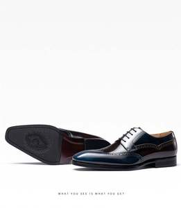 Mens Breathable Leather Dress <b>Shoes</b> <b>Height</b> <b>Increasing</b> Business Casual Footwear for Weddings Formal Events and Autumn Wear - Product Image 2