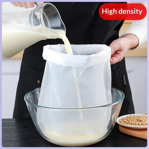 Sac filtrant en coton pour lait de soja, <span class=keywords><strong>tissu</strong></span> gazeux ultra-fin, multifonctionnel pour la cuisine - Product Image 2