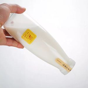 Fabriqué <span class=keywords><strong>En</strong></span> Chine élégant cadeau culture de noix de coco <span class=keywords><strong>en</strong></span> forme de bouteille <span class=keywords><strong>en</strong></span> verre de lait avec bouchon <span class=keywords><strong>en</strong></span> liège <span class=keywords><strong>en</strong></span> verre rond - Product Image 6
