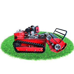 Nhà Máy bán hàng trực tiếp cao su theo dõi điều khiển từ xa flail Máy cắt cỏ robot không lần lượt khả năng áp dụng cho trang trại - Product Image 3