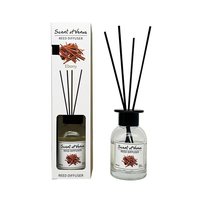 Vente en gros de parfum sans feu de haute qualité fruits désodorisant diffuseur de roseau maison chambre hôtel parfum d'huile essentielle