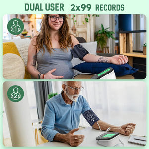 Misuratore di Pressione Sanguigna Automatico da Braccio, Tensiometro Digitale per Uso Domestico, Monitoraggio Intelligente della Salute - Product Image 5