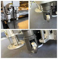 Máquina de corte CNC de alta velocidad con cuchilla oscilante para router, fresado, letreros, perforación de etiquetas, textiles, telas, pancartas, cortadora de cuchillas y bomba