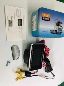 Misuratore di pressione olio digitale <span class=keywords><strong>3</strong></span>-in-1 per auto <span class=keywords><strong>LCD</strong></span> voltmetro temperatura acqua misuratore pressione olio 1/8 NPT sensore temperatura acqua 10mm - Product Image 6