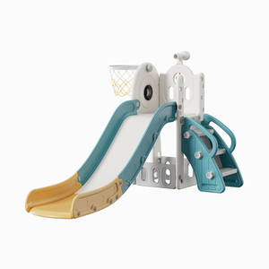 Set Scivolo a Forma di Razzo Interstellare Feelbaby, Altalena in Plastica per Bambini, Uso Interno per Asili, Scuole Materne, Casa, Scuola, Centri Commerciali - Product Image 6