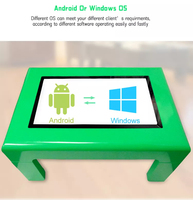 Table tactile interactive pour enfants avec l'application de téléchargement gratuit Google Play, table à écran tactile intelligent Android tout en un