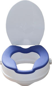 Venta directa de fábrica personalizada, asiento de inodoro elevado para discapacitados duradero de 4 pulgadas de PP con asiento de PU suave, mejor para el invierno - Product Image 2