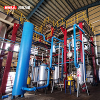 Usine de production de distillation en continu transformant les boues de pétrole brut et les huiles usagées en carburant propre, usine de raffinage de biodiesel