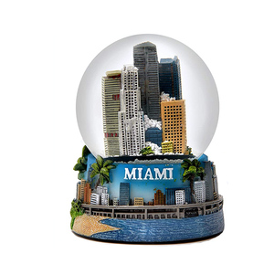 Personalizado ciudad país resina artesanía imán checo Praga Castillo Snowdome Chipre Snowglobe regalo <span class=keywords><strong>Nicosia</strong></span> Larnaca Limassol recuerdo - Product Image 5