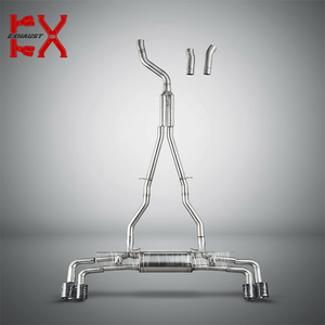Échappement arrière et section intermédiaire Valvetronic pour <span class=keywords><strong>BMW</strong></span> <span class=keywords><strong>320i</strong></span> 335i 435i 540i F30 G30 E30 <span class=keywords><strong>E36</strong></span> E46 2017 – Vente directe usine - Product Image 2